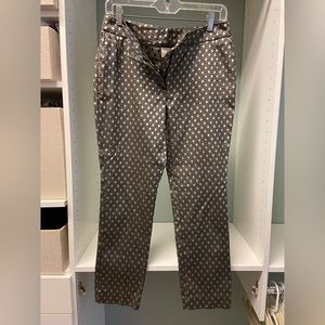 Chico’s gold and black pants